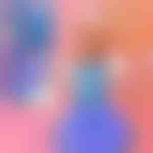 Sjajna suknjica sa LED svetlima PRINCESS