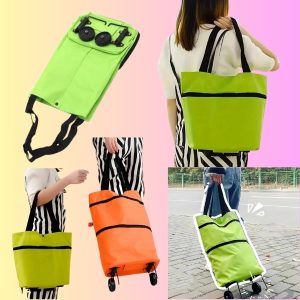 Sklopiva torba za kupovinu sa točkovima | FOLDNCARRY