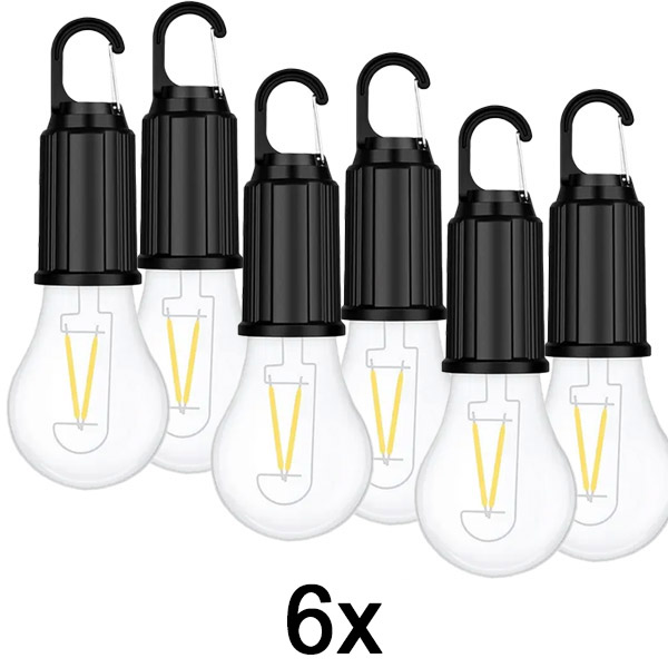 3x Bežične punjive sijalice (Set od 2, do 8 sati) | LUMINKA