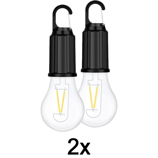 1x Bežične punjive sijalice (Set od 2, do 8 sati) | LUMINKA